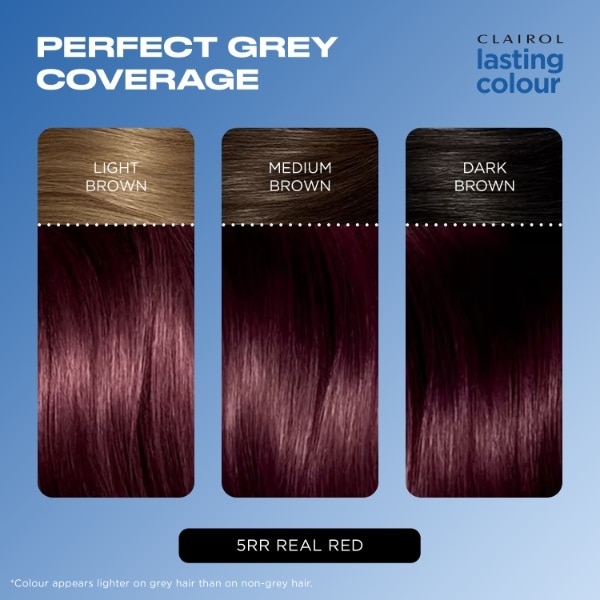 Clairol Lasting Colour Permanent Hair Dye - 5Rr Real Red