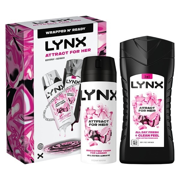 Lynx Duo Attract For Her Gift Set