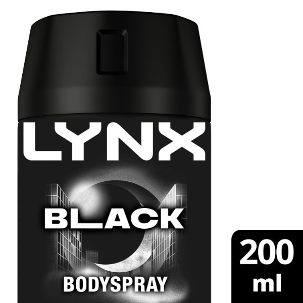 Lynx Black Bodyspray 200ML