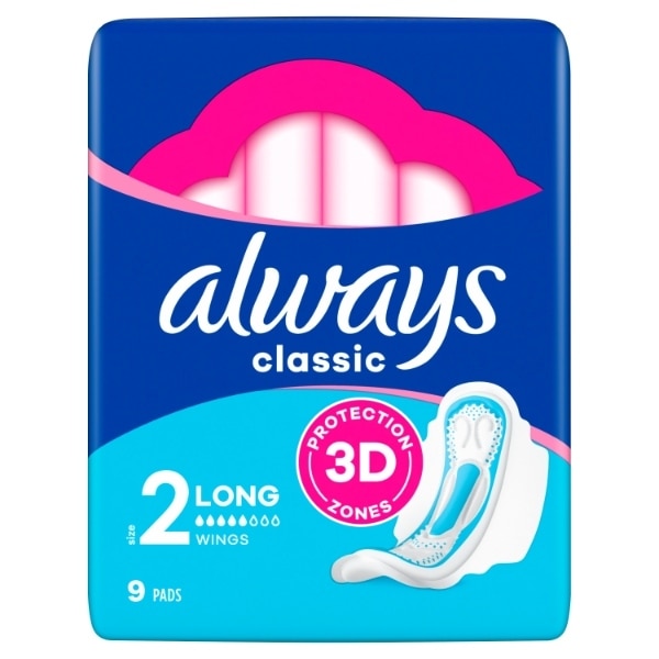 Always Maxi Classic Long Plus Pads
