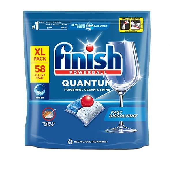 Finish Quantum Lemon 58 Pack