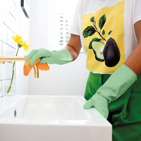 Marigold Bathroom Gloves Medium