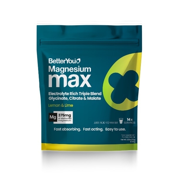 Betteryou Magnesium Max 3-In-1 Powder - Lemon & Lime