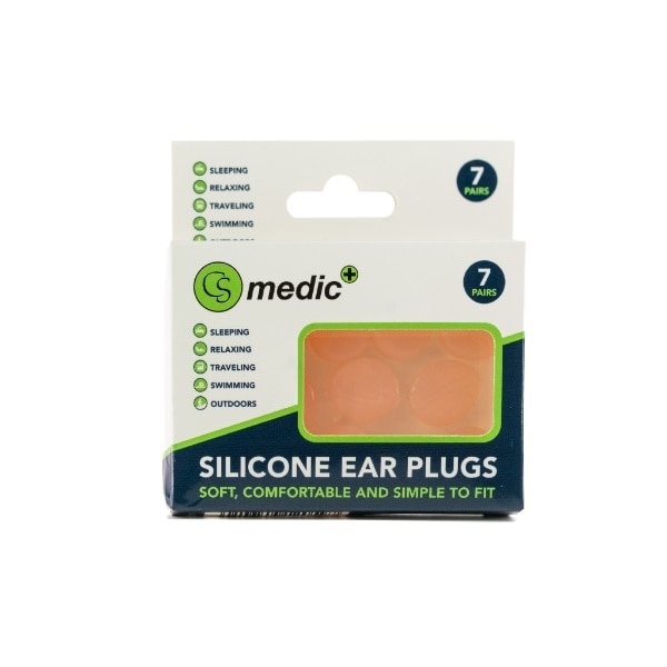 County Sales Silicone Ear Plugs 7s