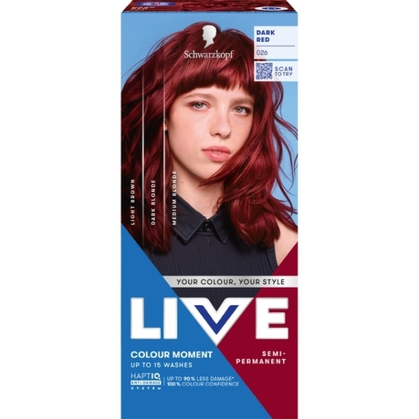 Live Colour Moment 026 Dark Red