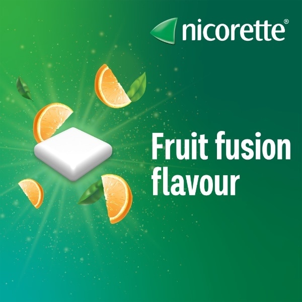 Nicorette Fruitfusion Gum 4mg 105s