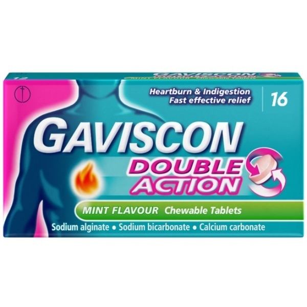 Gaviscon Double Action Mint Tablets 16S