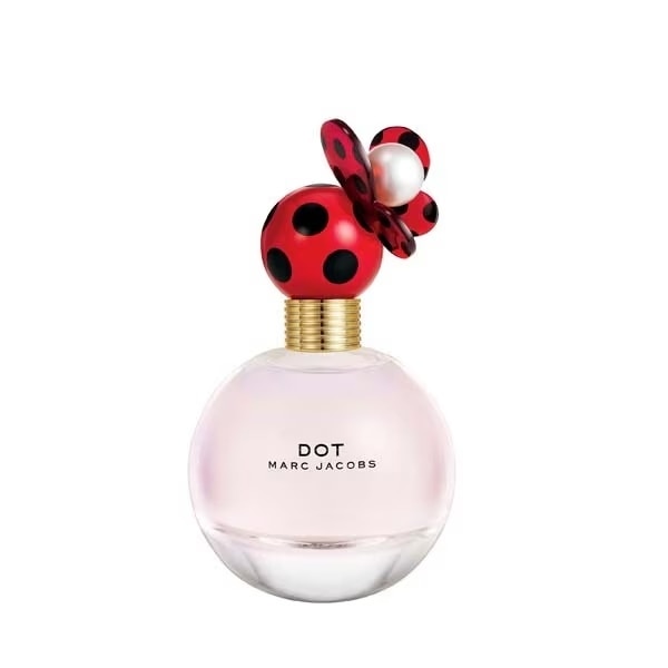Marc Jacobs Dot 100ml eau de parfum, fragrance spray bottle.