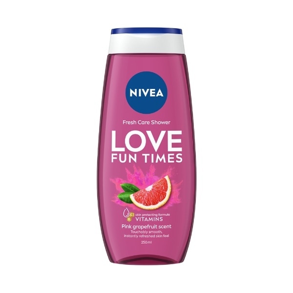 Nivea Love Pink Grape Shower Gel 250ml