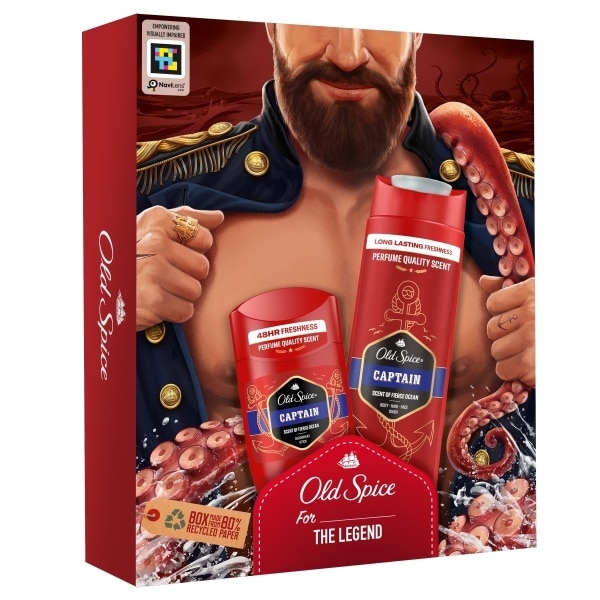 Old Spice Dark Captain Gift Set 2pk