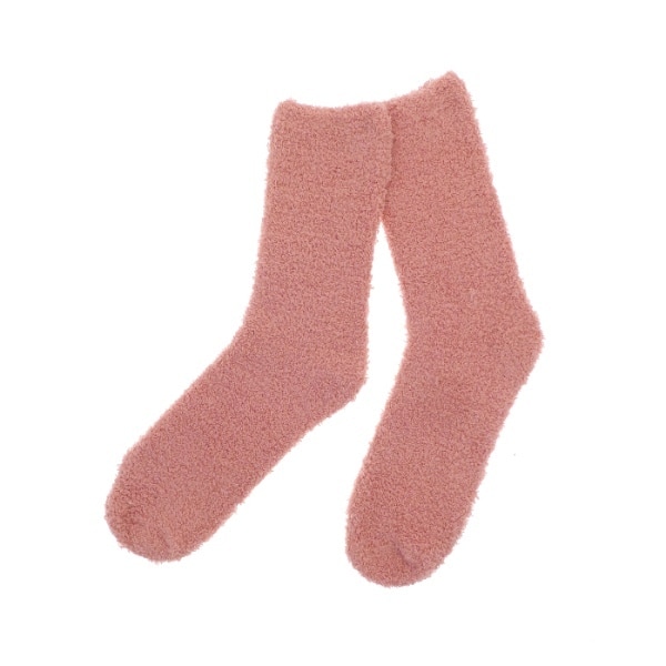 FLUFFY SOCKS 2 PACK PINK