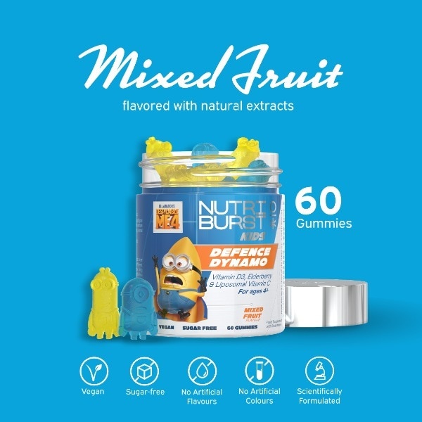Nutriburst Minions Kids Defence Dynamo - Immunity Support