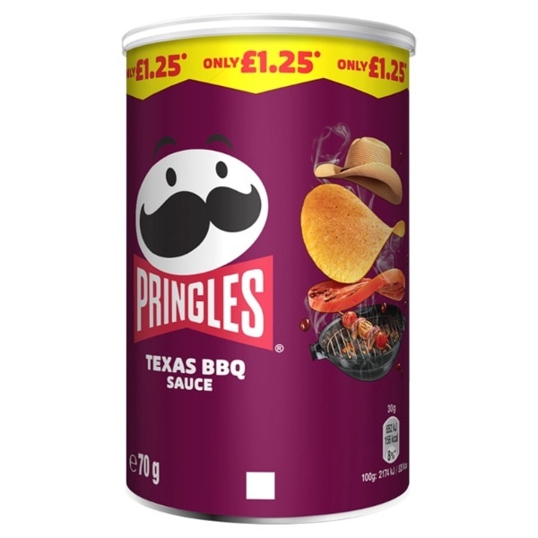 Pringles Bbq 70Grm