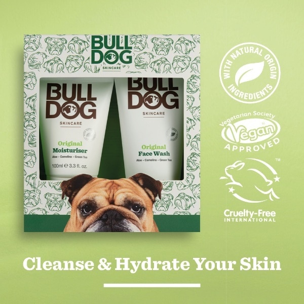 Bulldog Skincare Men's Gift Set Original Skincare Duo