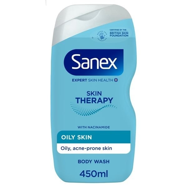 Sanex Skin Therpy Oily Skin Shower Gel 450ml