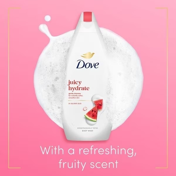 Dove Showergel Liquid Juicy Hydrate 450ml