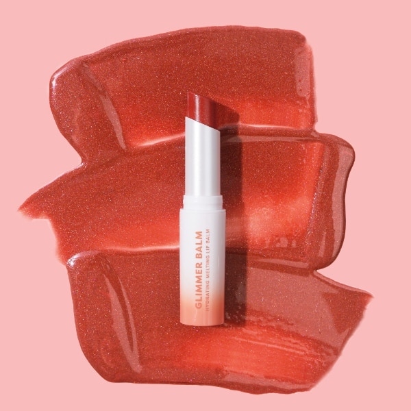 Glimmer Balm Hydrating Melting Lip Balm Coral Melt