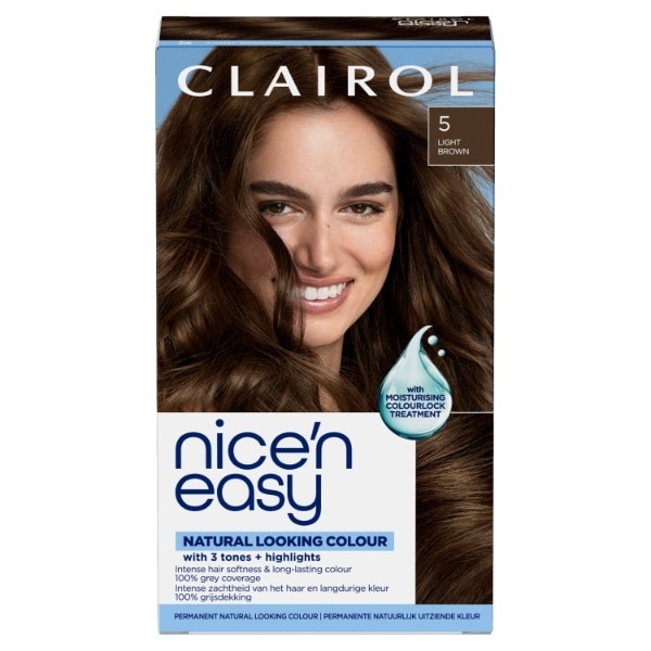 Clairol Nice'n Easy Hair Dye 5 Medium Brown