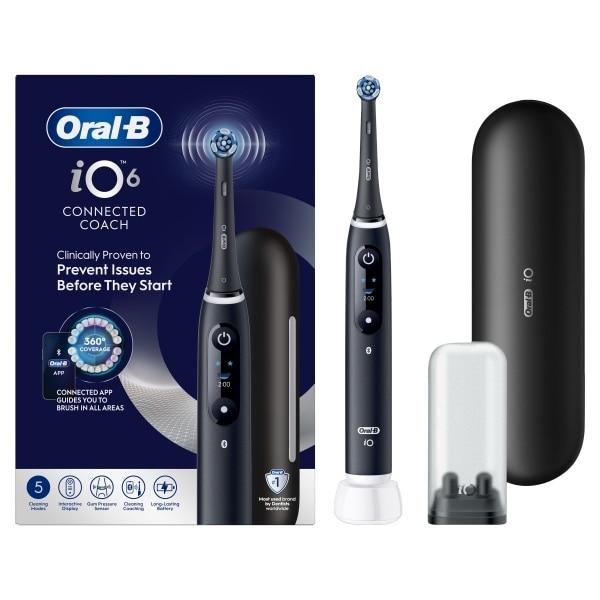 Oral B Io6 Black Ultimate Clean Toothbrush