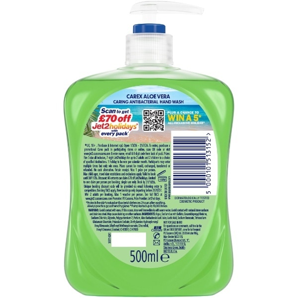 Carex Handwash Aloe Vera