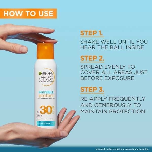 Ambre Solaire Hydra Spf30 Dry Mist 150ml