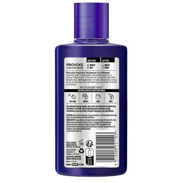 Provoke Touch Of Silver Intensive Conditioner 150ml