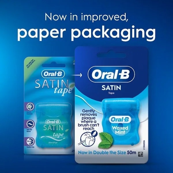 Oral-B Satin Tape Mint 50ml