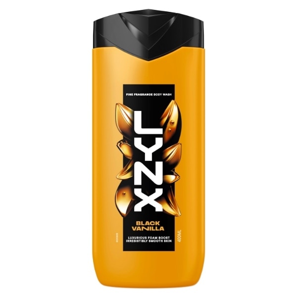 Lynx Black Vanilla Shower Gel Men 400ml