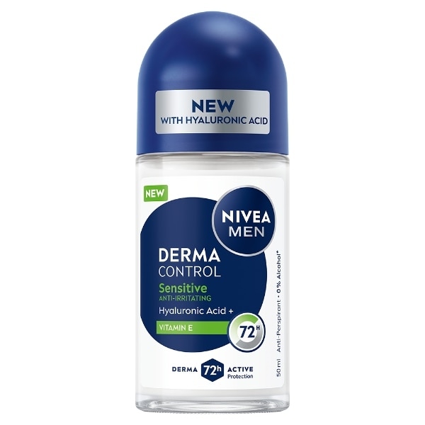 NIVEA MEN DERMA SENS 72H DEO RO 50ML