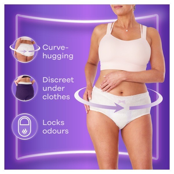 ALWAYS DISCREET ADULT INCO PANT PLUS M 9