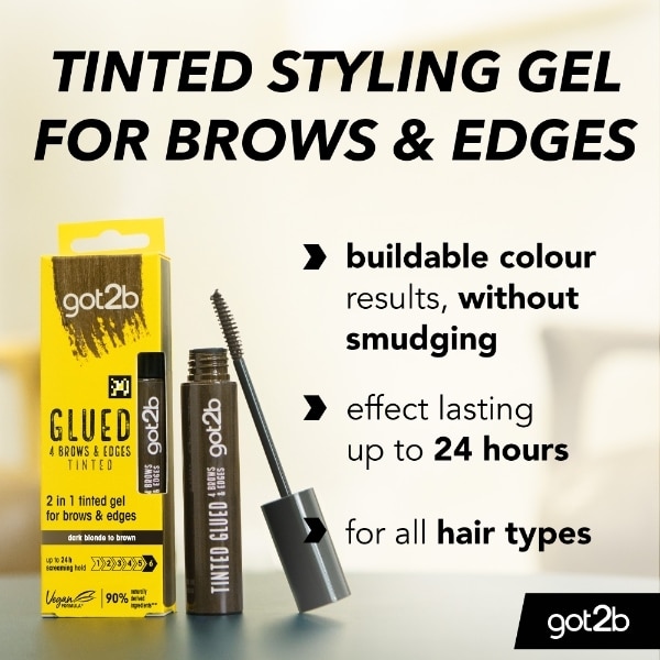Got2B Glued Brows Edges Tint Dark Brown 16ml