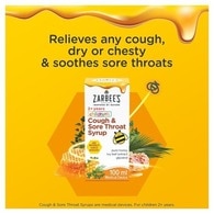 Zarbees Kids Cough Throat Syrup 100ml