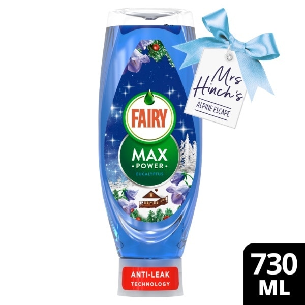 Fairy Washing Up Liquid Max Power Alpine Escape 730ml