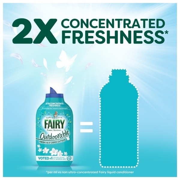 Fairy Outdoorable Fabric Softener Sensitive 76W