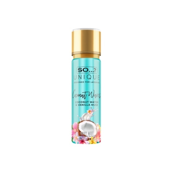 So?? Unique Coconut Wave Body Mist 150ml
