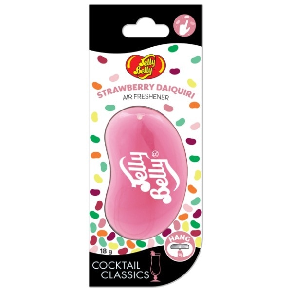 Jelly Belly Car Airfreshner Strawberry Daiquiri