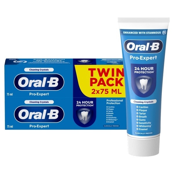 Oral B Pro Expert Toothpaste Twin Pack 2 x 75ml