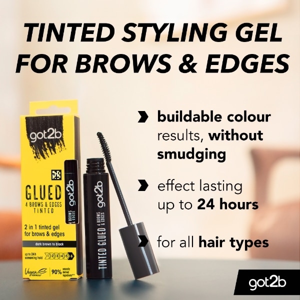 Got2B Glued Brows Edges Tint Black 16