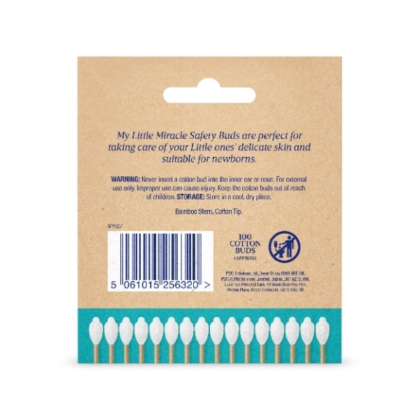 My Little Miracle Bamboo Safety Buds 100s