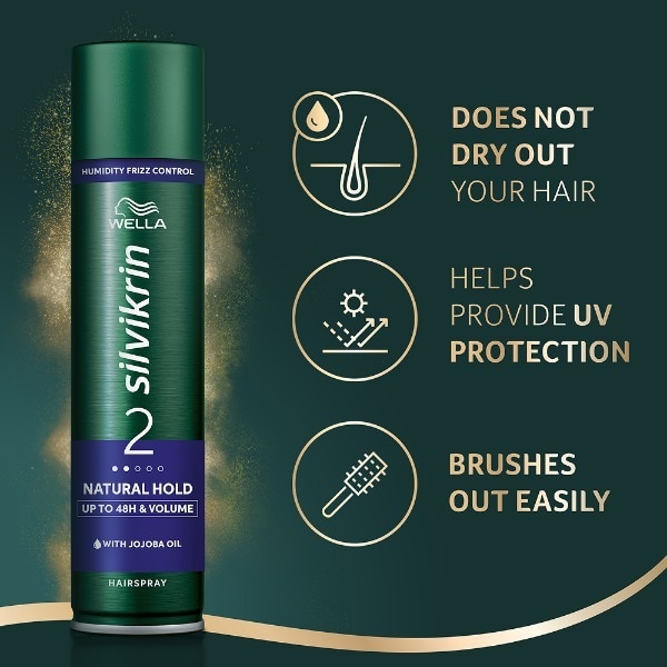 Silvikrin Hairspray Natural Hold 400ml