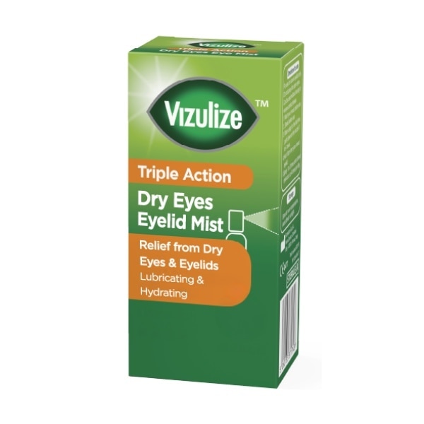 Vizulize Triple Action Dry Eyes Eyelid Mist