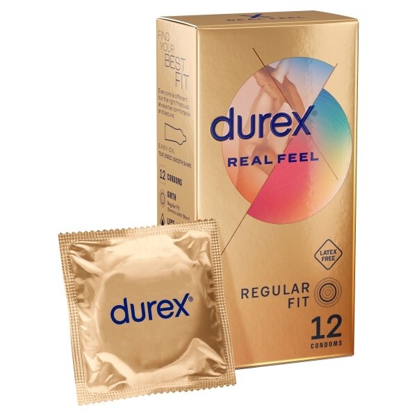 Durex Real Feel Condoms 12s