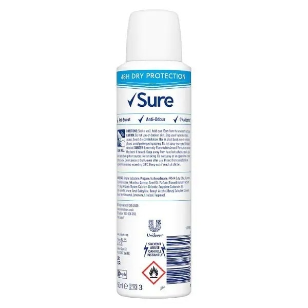 Sure Cotton Dry APA 150ML