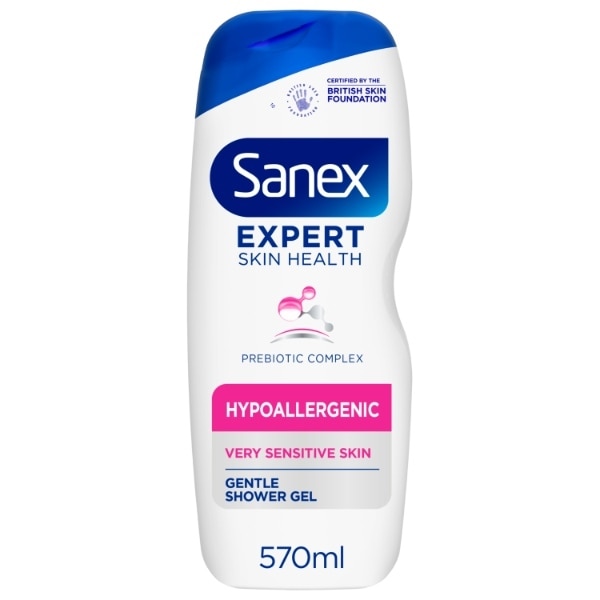 Sanex Expert Skin Health Hypoallergenic Showergel 570ml