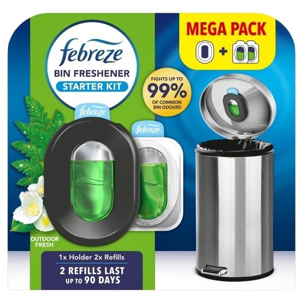 Febreze Bin Holder 2 Refill Outdoor