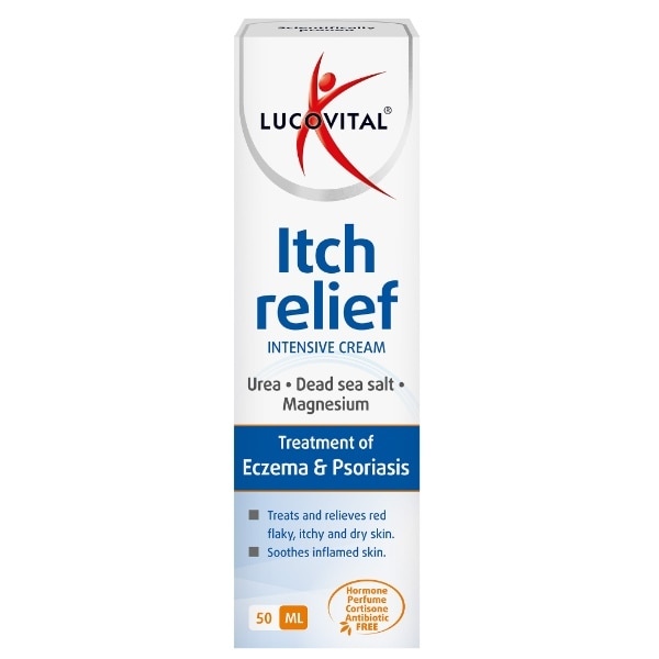 Lucovital Itch Relief - Eczema & Psoriasis Intensive Cream