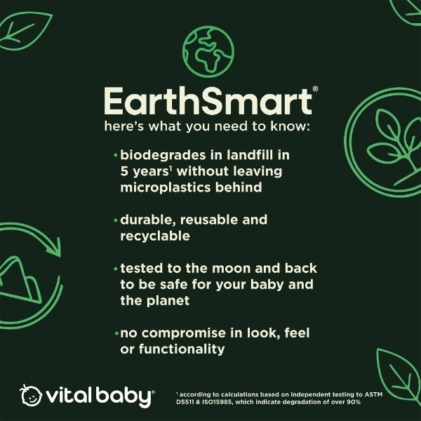 Vital Baby Wean Pots Natural 120ml 4 Pack