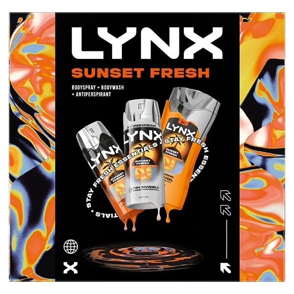 Lynx Trio Sunset Fresh Gift Set