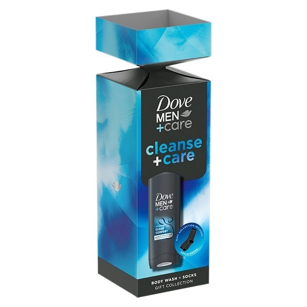Dove Mc Cleanse Bodywash + Socks