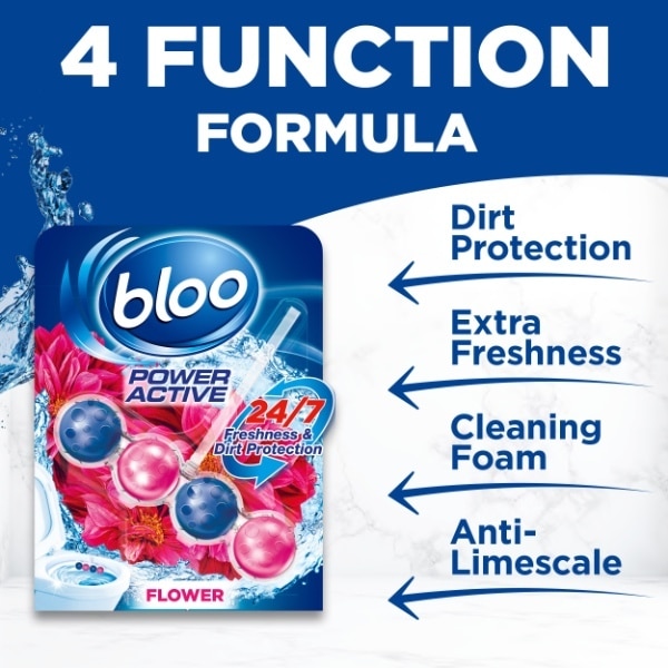 Bloo Power Activ Boost Fresh Flowers 50g